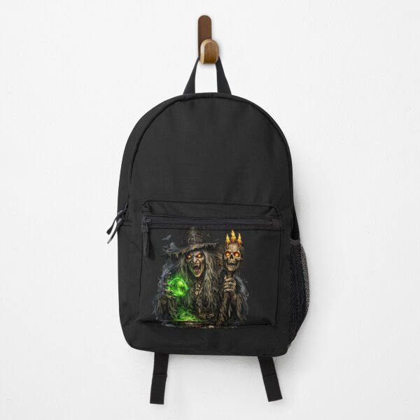 Item preview, Terrifying Witch Halloween Design – Scary Gothic Sorceress Art designed and sold by EdgeSphere.