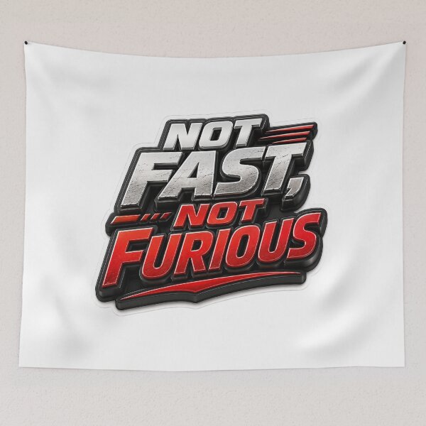 Item preview, Slow and Steady 3D  Funny Car Humor  Classic Driver Die-Cut  designed and sold by MR4me.