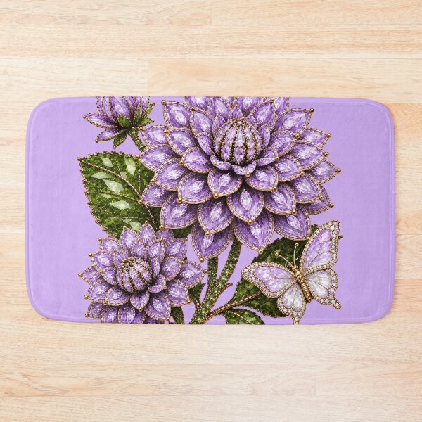 Item preview, CRYSTAL LILAC DAHLIA FLOWER  designed and sold by wordspixies.