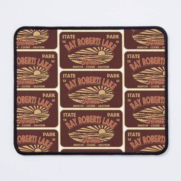 Item preview, Ray Roberts Lake State Park, Denton - Cooke - Grayson, Texas, badge design designed and sold by Wanderful-roads.