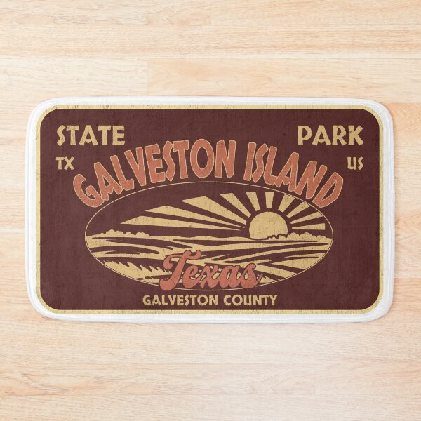 Item preview, Galveston Island State Park, Galveston County, Texas, badge design designed and sold by Wanderful-roads.