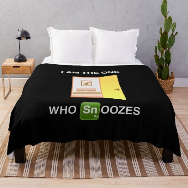 Item preview, I Am The One Who Snoozes Funny Breaking Bad Parody designed and sold by Mircea786.