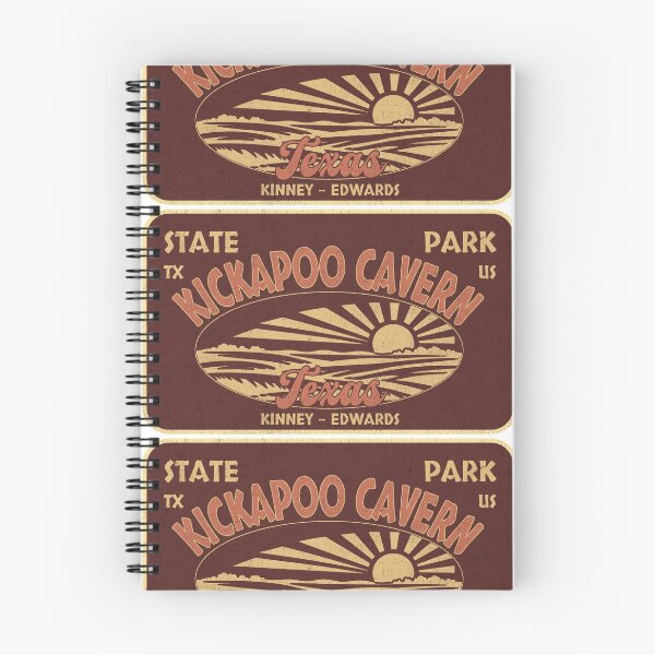 Item preview, Kickapoo Cavern State Park, Kinney - Edwards, Texas, badge design designed and sold by Wanderful-roads.
