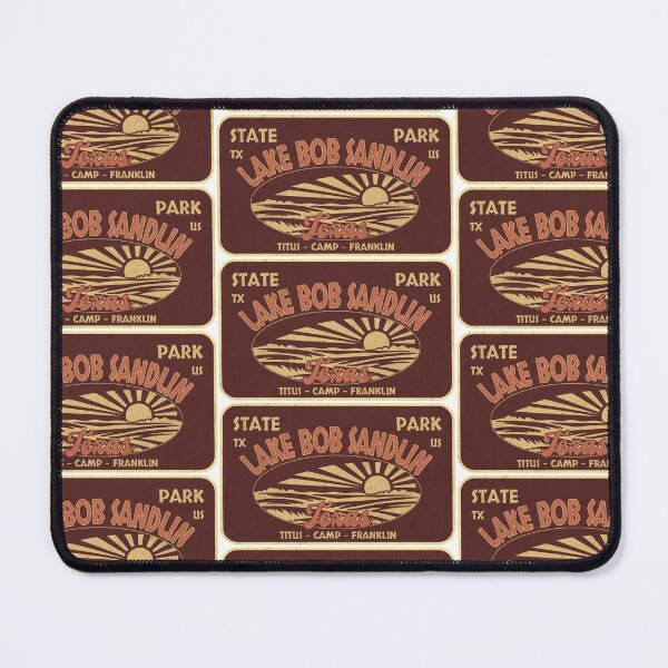 Item preview, Lake Bob Sandlin State Park, Titus - Camp - Franklin, Texas, badge design designed and sold by Wanderful-roads.