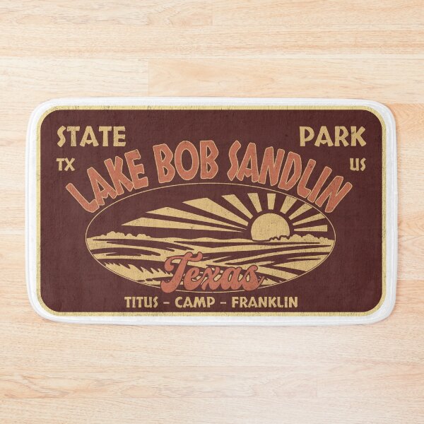 Item preview, Lake Bob Sandlin State Park, Titus - Camp - Franklin, Texas, badge design designed and sold by Wanderful-roads.
