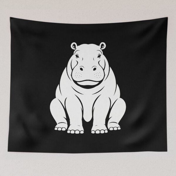 Item preview, Hippopotamus designed and sold by MarkColeImaging.