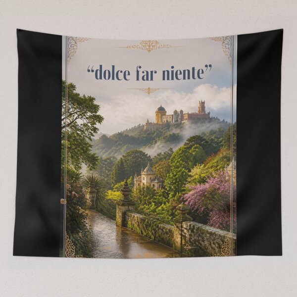 Item preview, il Dolce far niente designed and sold by LaughandLaugh.