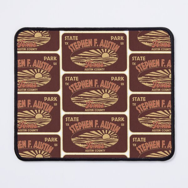 Item preview, Stephen F. Austin State Park, Austin County, Texas, badge design designed and sold by Wanderful-roads.