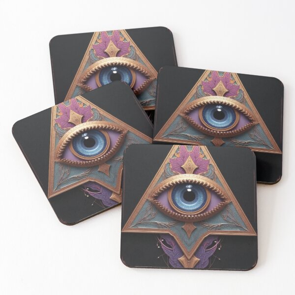 Item preview, The all-seeing eye of life protects the world. designed and sold by Mianku | Für das Leben.