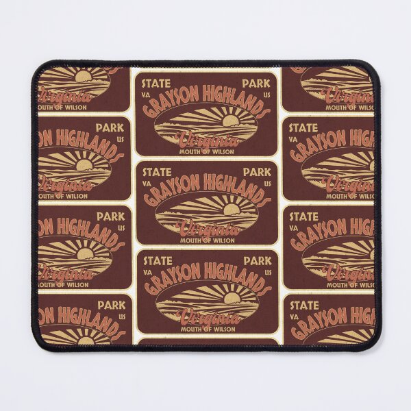 Item preview, Grayson Highlands State Park, Mouth of Wilson, Virginia, badge design designed and sold by Wanderful-roads.