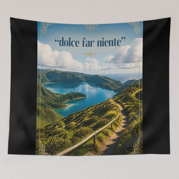 Item preview, il Dolce far niente designed and sold by LaughandLaugh.