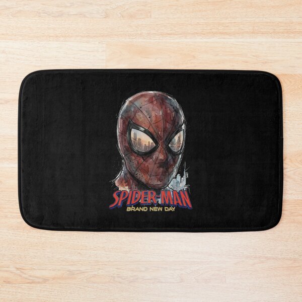 Item preview, Watercolor Red Masked City Hero Portrait - Spider Man Brand New Day designed and sold by VagerRobinson.