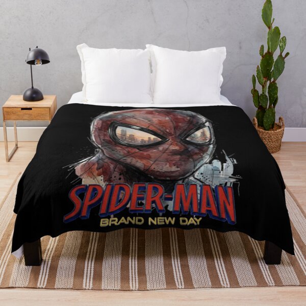 Item preview, Watercolor Red Masked City Hero Portrait - Spider Man Brand New Day designed and sold by VagerRobinson.