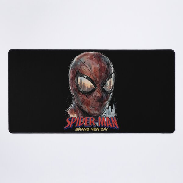 Item preview, Watercolor Red Masked City Hero Portrait - Spider Man Brand New Day designed and sold by VagerRobinson.