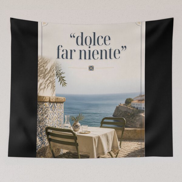 Item preview, il Dolce far niente designed and sold by LaughandLaugh.