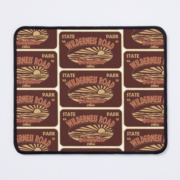 Item preview, Wilderness Road State Park, Ewing, Virginia, badge design designed and sold by Wanderful-roads.