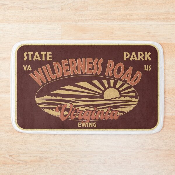Item preview, Wilderness Road State Park, Ewing, Virginia, badge design designed and sold by Wanderful-roads.