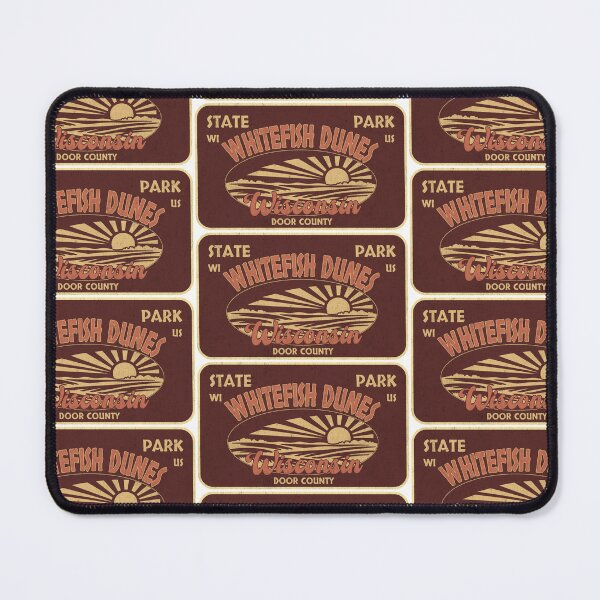 Item preview, Whitefish Dunes State Park, Door County, Wisconsin, badge design designed and sold by Wanderful-roads.