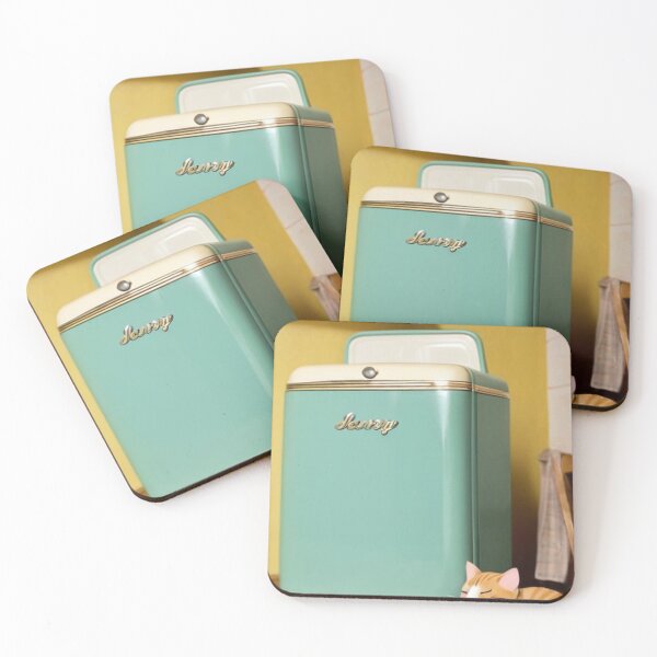 Item preview, Objects - Colorful vintage cooler, Domestic aesthetic of the 1950s-60s designed and sold by World-Pets.