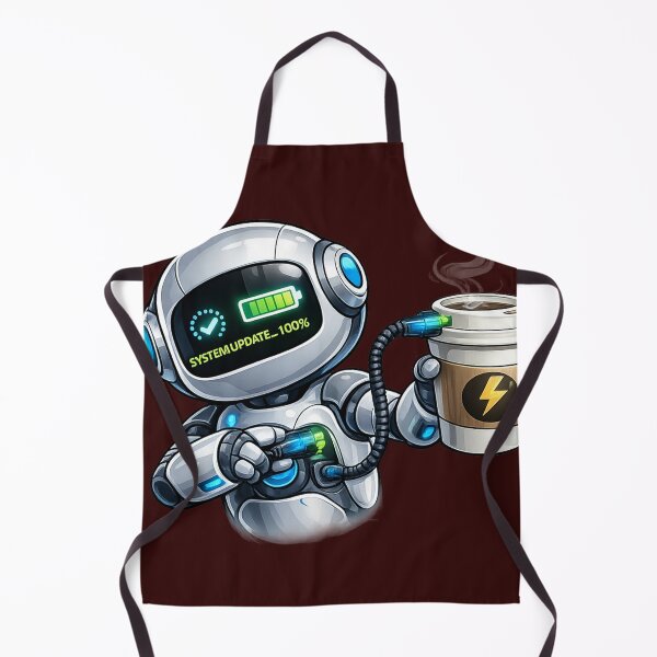 Item preview, robo Coffee Is My System Update designed and sold by VasiArtLab.