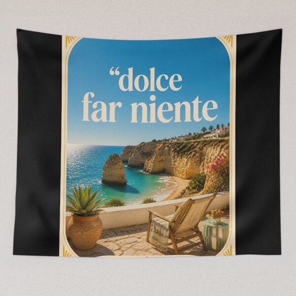 Item preview, il Dolce far niente designed and sold by LaughandLaugh.