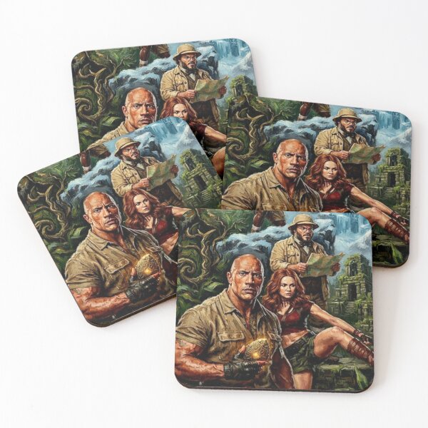 Item preview, Jumanji Action Adventure Fine Art Tribute designed and sold by Art's Diner.