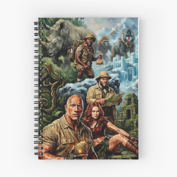Item preview, Jumanji Action Adventure Fine Art Tribute designed and sold by Art's Diner.