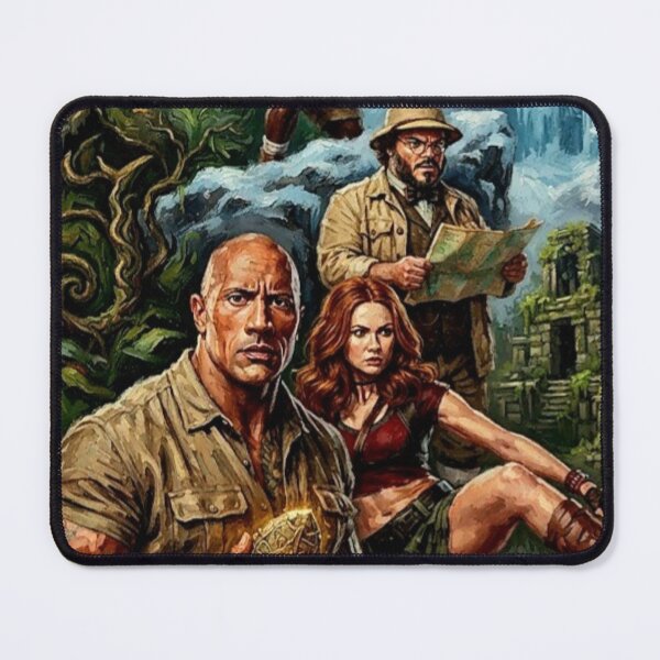 Item preview, Jumanji Action Adventure Fine Art Tribute designed and sold by Art's Diner.