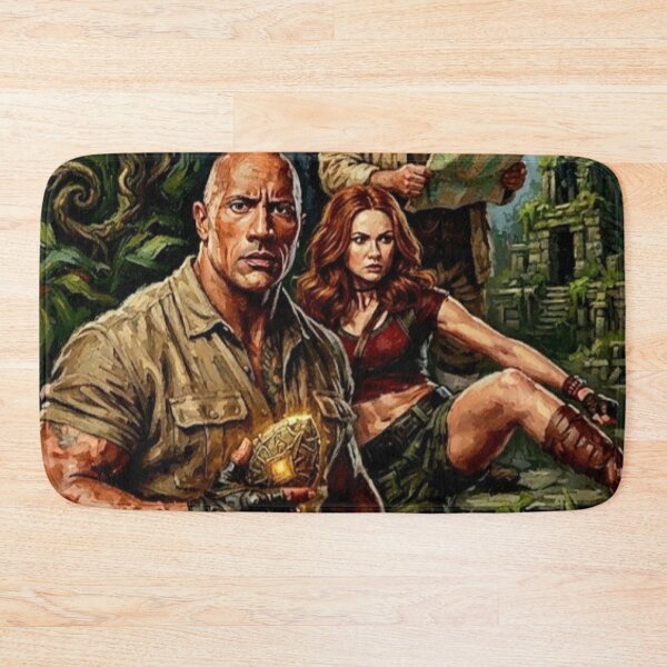 Item preview, Jumanji Action Adventure Fine Art Tribute designed and sold by Art's Diner.