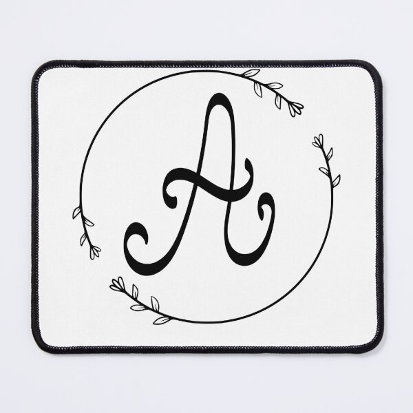 Item preview, Circular Floral Monogram Letter A designed and sold by Loly-Press.