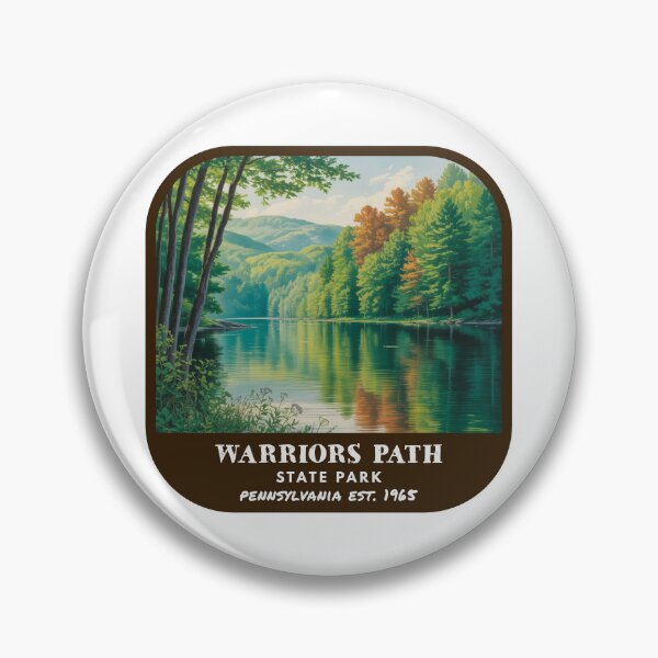 Item preview, Parque Estatal Warriors Path (Pensilvania) designed and sold by RabbitK.