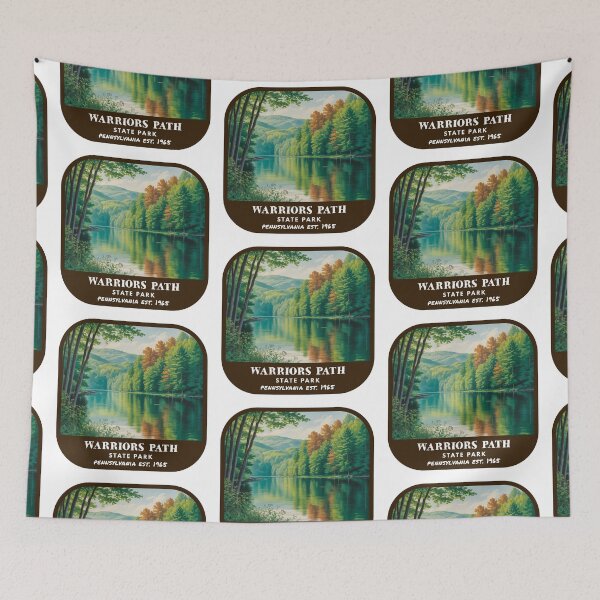 Item preview, Warriors Path State Park (Pennsylvania) designed and sold by RabbitK.
