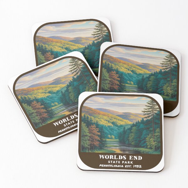 Item preview, Worlds End State Park (Pennsylvania) designed and sold by RabbitK.