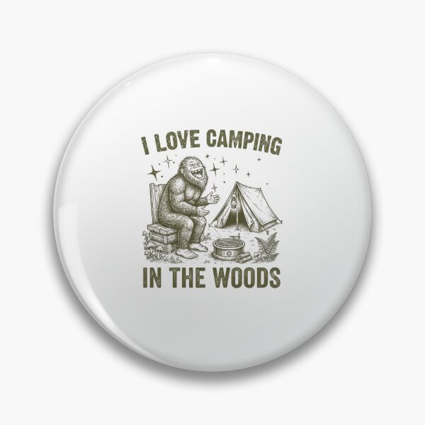 Item preview, I Love Camping In The Woods designed and sold by Colorful-Garden.