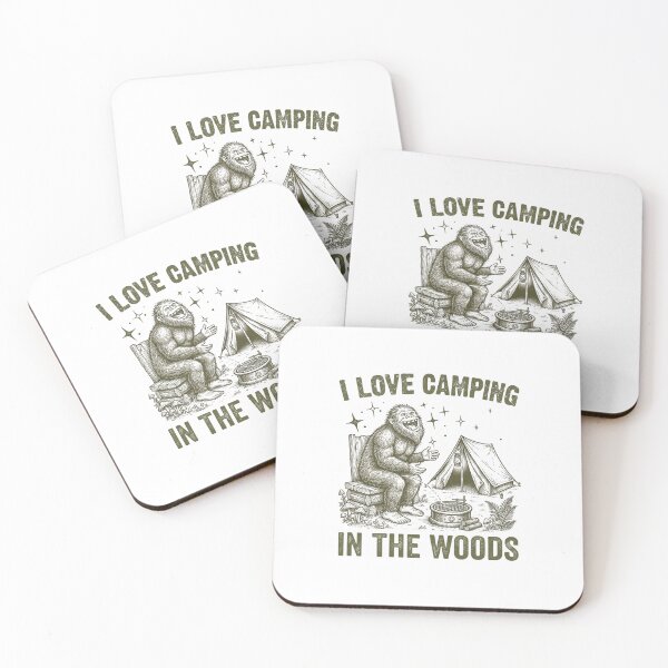 Item preview, I Love Camping In The Woods designed and sold by Colorful-Garden.