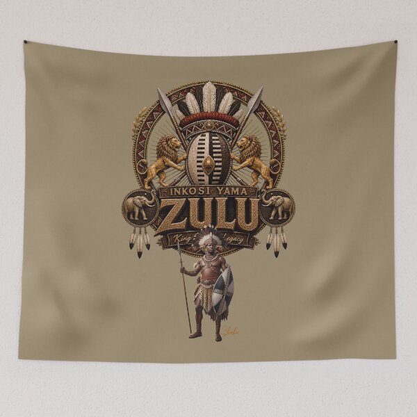 Item preview, INKOSI YAMA ZULU II designed and sold by BabaSoti.
