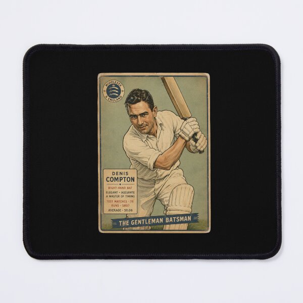 Item preview, Denis Compton Cricket - Trading Card designed and sold by halibutgoatramb.