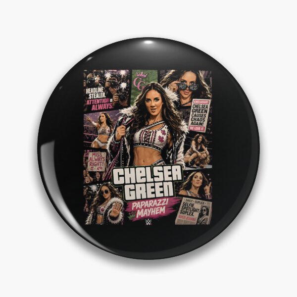 Item preview, Chelsea Green Paparazzi Mayhem Hot Mess - Chelsea Green  designed and sold by RunicRoselle.