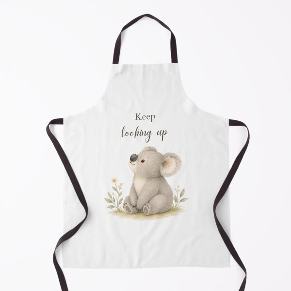 Item preview, Cute Koala with Keeping Looking Up Quote designed and sold by Birdsong Blessings.