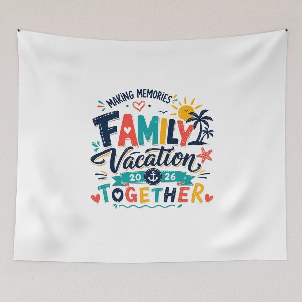 Item preview, Making Memories Family Vacation 2026 designed and sold by inkflair2.