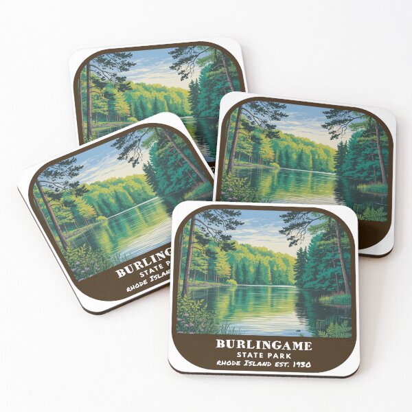 Item preview, Burlingame State Park (Rhode Island) designed and sold by RabbitK.