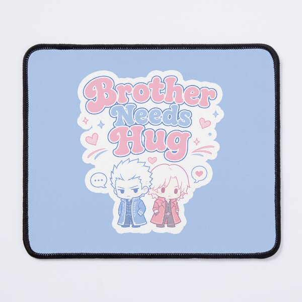 Item preview, Brother Needs a Hug Funny DMC Sibling Gamer Merch designed and sold by SlightlyUnreal.