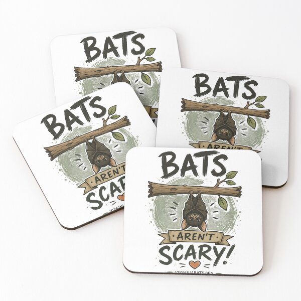 Item preview, Bats Aren't Scary Cute Bat Graphic Illustration designed and sold by DKSH1234.