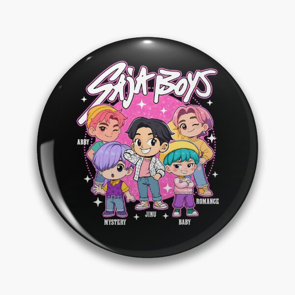 Item preview, Five Animated Boy Characters In Cute Chibi designed and sold by BabiiClub.