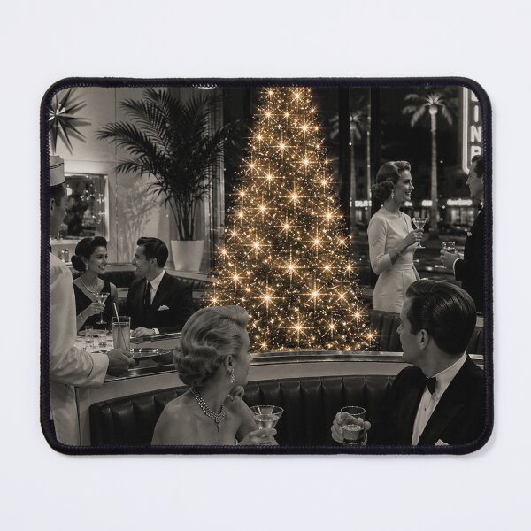 Item preview, Merry Christmas in Retro Diner designed and sold by LuluLeb.