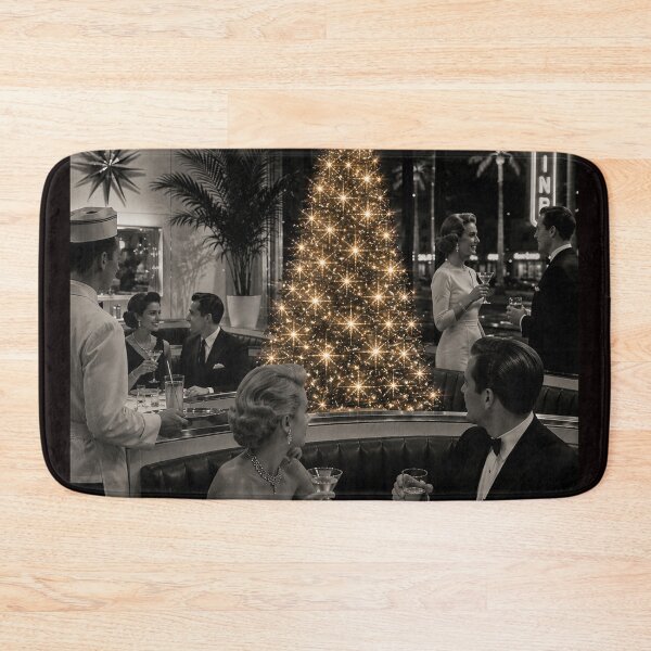 Item preview, Merry Christmas in Retro Diner  designed and sold by LuluLeb.