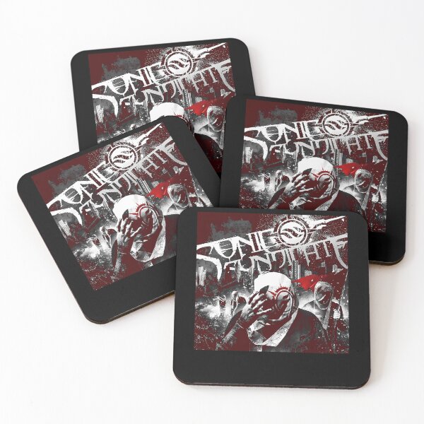 Item preview, Urban Apocalypse Red and Black Distressed designed and sold by JanieBinggeli.
