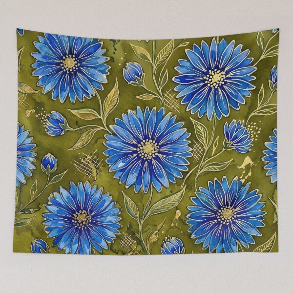 Item preview, Little Blue Flowers designed and sold by GraphicsClub.