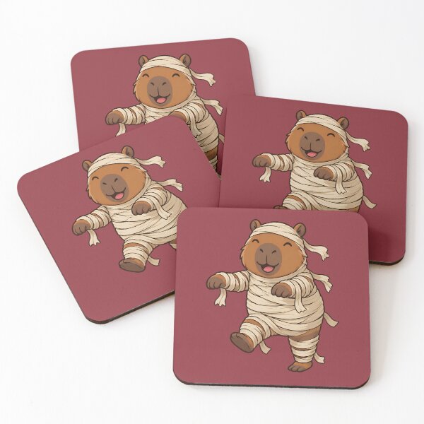 Item preview, Capybara Halloween Mummy designed and sold by Ivy-Triggs.