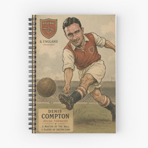 Item preview, Denis Compton Football - Trading Card designed and sold by halibutgoatramb.